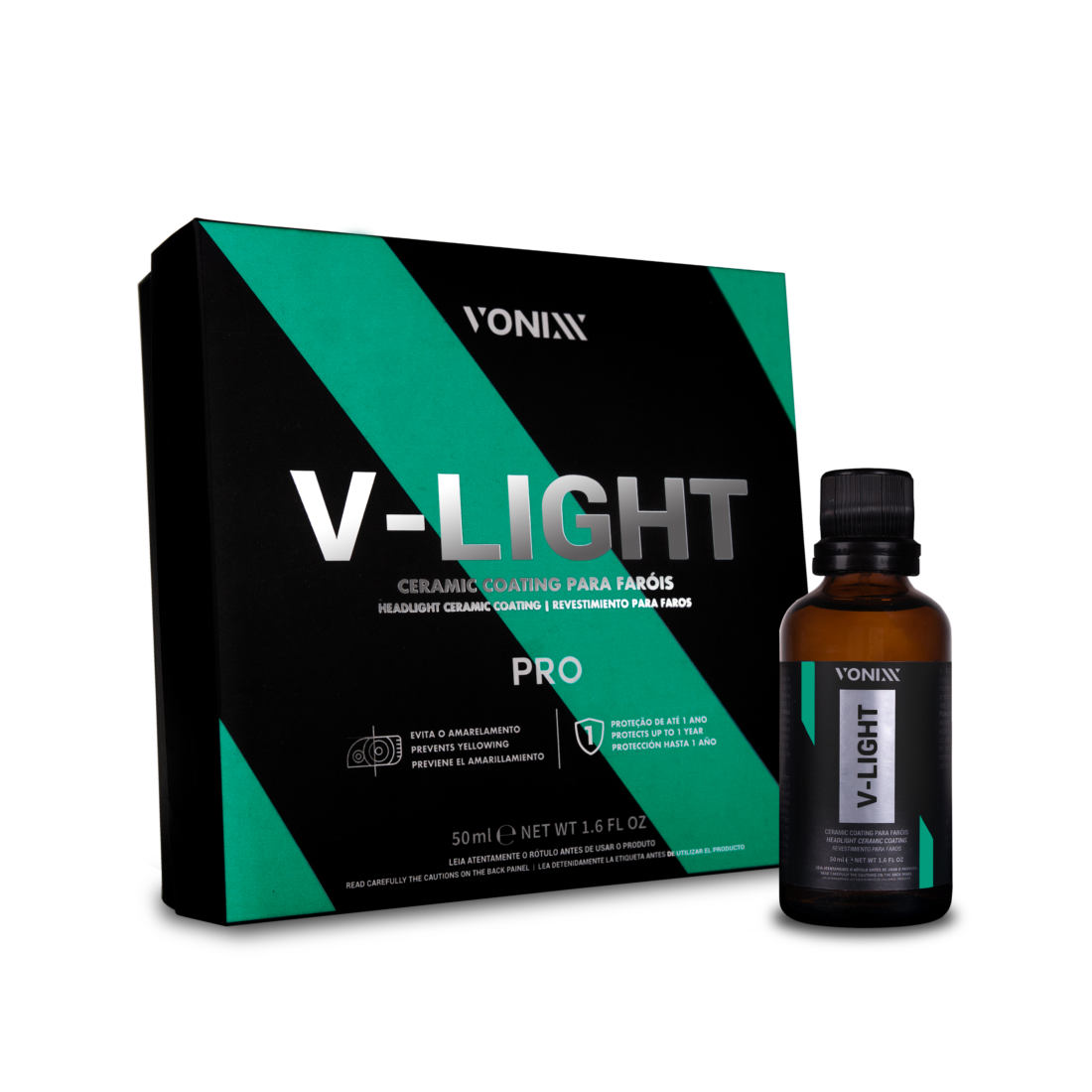 V-Light Pro (Cerâmica P/Óticas) 50ml - Vonixx